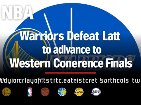 NBA季後賽即時比分更新：勇士隊擊敗湖人隊晉級西區決賽