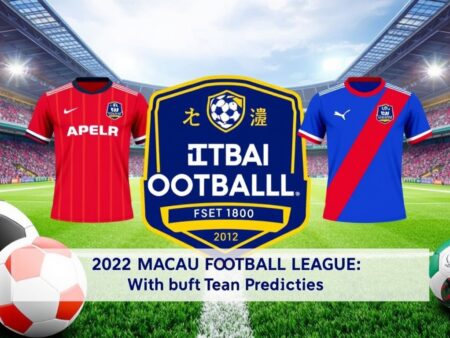 2022年澳門足球聯賽:球隊實力分析及比賽預測